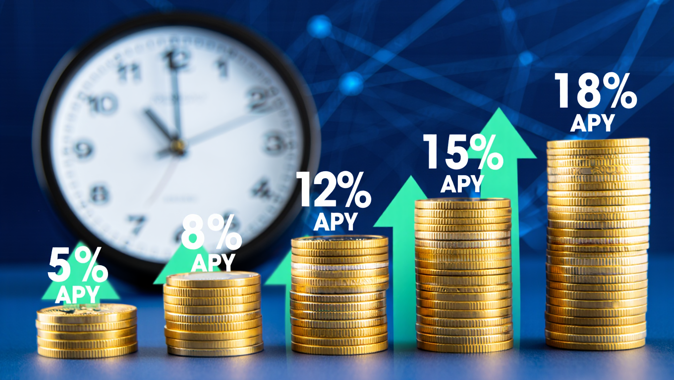 renda passiva com staking de criptomoedas