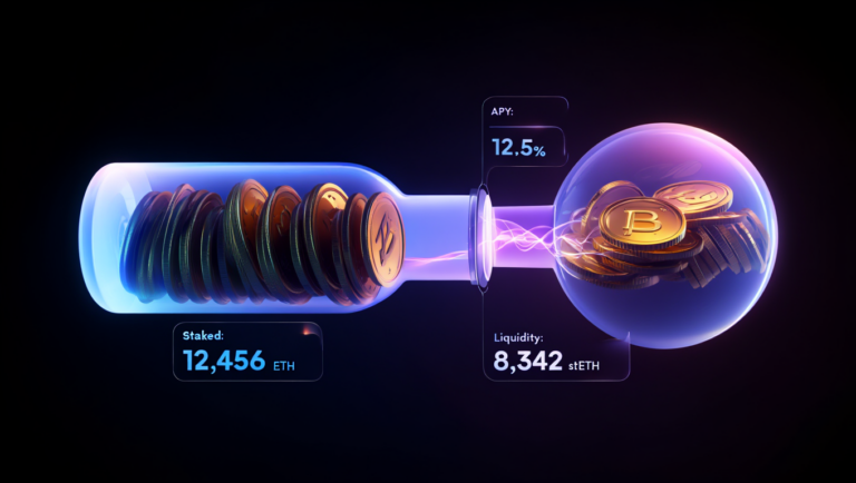 staking líquido em criptomoedas