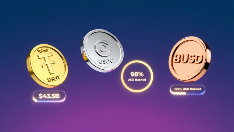 stablecoins lastreadas em dólar usd