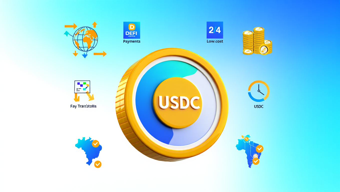 como funciona o USDC stablecoin explicação