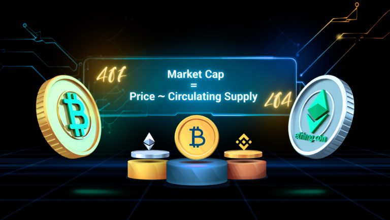 market cap nas criptomoedas