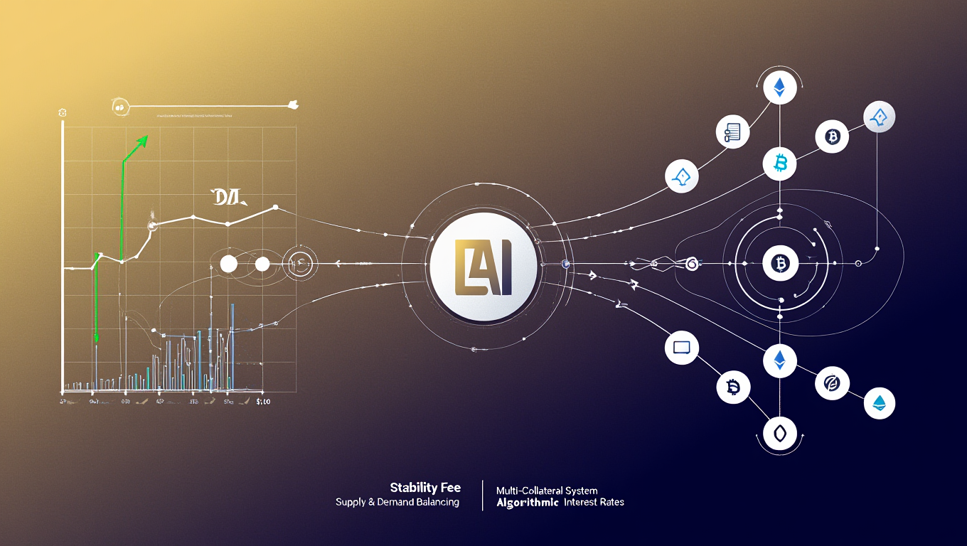 como funciona a DAI stablecoin descentralizada no DeFi