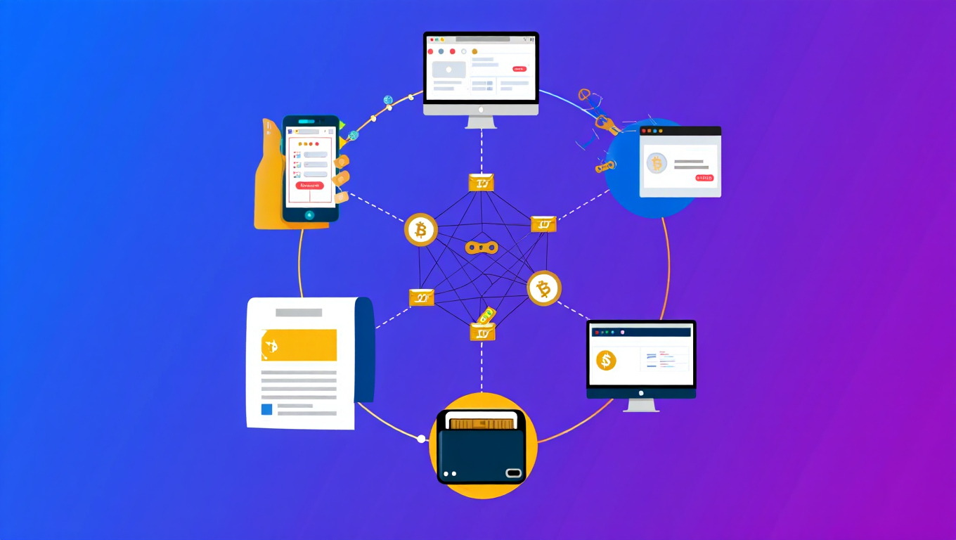 carteira de criptomoedas explicação simples com ilustração de chave privada e chave pública