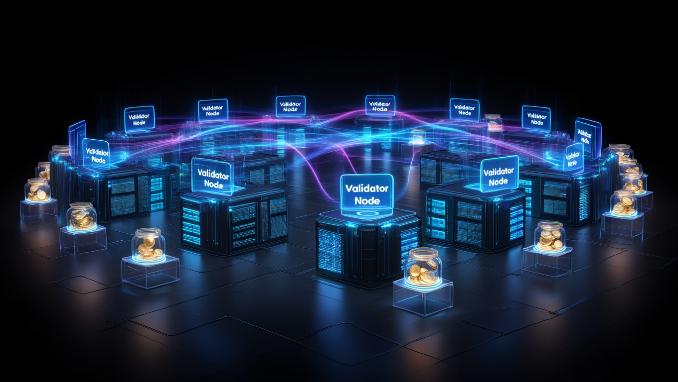 validadores no proof of stake