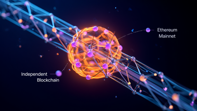 diferença entre rollup e sidechain